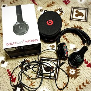 Beats beats wireless ヘッドホン solo3 ビーツ ジャンク品 箱あり グロスブラック