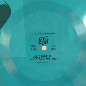 led zeppelin good times bad times レッド・ツェッペリン 7inch flex sheet ソノシート vinyl レコード アナログ lp record シングル の画像2