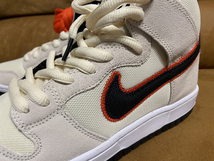 ■送料無料 新品 NIKE SB DUNK HIGH PRO PRM COCONUTS-MILK/TEAM-ORANGE 27.0センチ _画像5