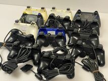 ソニーPS品 大量 まとめ ps2,3 デュアルショック2,3コントローラ14個 PlayStation2,3 コントローラDUALSHOCK2,3 動作未確認ジャンク(263)_画像6