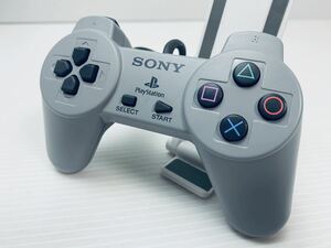 ソニー PS1コントローラー デュアルショック1 中古 美品 /動作品SONY PlayStation1 Controller DUALSHOCKプレステ(314)