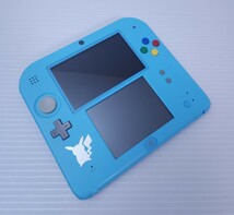 Nintendo ニンテンドー2DSポケットモンスターサン・ムーン 限定+充電器+3 ゲームソフト+4GB SD Nintendo 2DS (B-36)_画像7