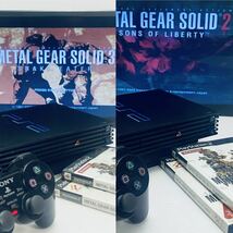 美品/ 動作品 PS2 本体セット プレステ2 プレイステーション2 PlayStation2 SCPH-50000+ ゲームソフト+メモリカード セット(304)_画像2