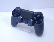 美品/動作品 希少SONY PS4ワイヤレスコントローラ CUH-ZCT2J 500 Million Limited Edition 動作確認済 DUALSHOCK4 スケルトン ブルー(272)_画像1