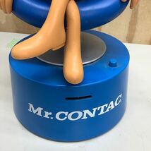 Mr CONTAC ミスターコンタック ノベルティ 貯金箱 現状品 ジャンク_画像4