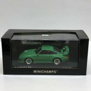 ⑧ MINICHAMPS Porsche 911 RS 1995 Green 1/43 ミニチャンプス ミニカー 
