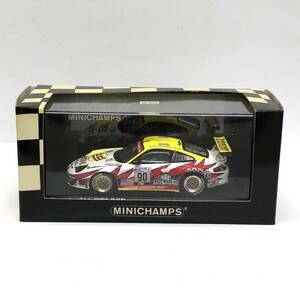 15 MINICHAMPS Porsche 911 GT3 RSR Maassen 24h Le Mans 2004 1/43 ミニチャンプス ミニカー 