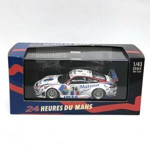 17 MINICHAMPS Porsche 911 GT3 RSR Narak/Lietz/Long 24h LeManz 2008 1/43 ミニチャンプス ミニカー 