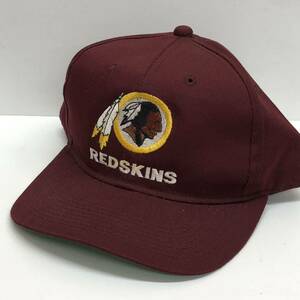 ⑩ NFL レッドスキンズ REDSKINS オールド キャップ 帽子 フリーサイズ