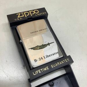 ④ ZIPPO ジッポ VINTAGE AIRCRAFT B-24 Liberator 現状品 着火未確認 