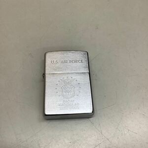 ⑨ ZIPPO ジッポ U.S.AIR FORCE PACAF KADENA AB 18TH WING 現状品 着火未確認 