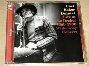 CHET BAKER QUINTET/LIVE AT LE DREHER CLUB 1980 WEDNESDAY CONCERT◆2CD