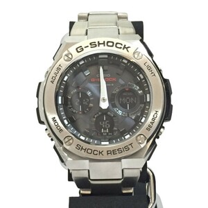 G-SHOCK ジーショック 【men1048D】 GST-W110D-1AJF 刻印入 CASIO カシオ 腕時計 G-STEEL Gスチール アナデジ タフソーラー 電波時計
