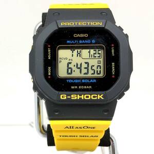 G-SHOCK ジーショック 【men1069D】 CASIO カシオ 腕時計 GMD-W5600K-9JR イルクジ アイサーチジャパン 電波ソーラー デジタル GB