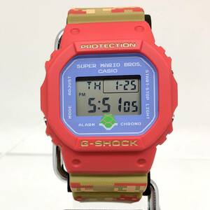 G-SHOCK ジーショック 【men1071D】 CASIO カシオ 腕時計 DW-5600SMB-4JR スーパーマリオブラザーズ コラボ デジタル クォーツ GB