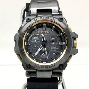 中古 G-SHOCK ジーショック CASIO カシオ 腕時計 MTG-G1000GB MT-G GPSハイブリッド電波ソーラー アナログ 【IT8K3D5N7XSE】