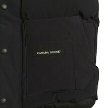 CANADA GOOSE カナダグース 【men1102D】 WINDSOR VEST ウィンザーベスト ダウンベスト 国内正規品 メンズ XS ダークネイビー 4131JM HC_画像4