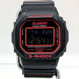 中古 G-SHOCK ジーショック CASIO カシオ 腕時計 DW-5600VT X-LARGE エクストララージ コラボ デジタル クォーツ 【ITYXFDV97SDK】