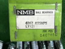 NMB Ball bearings ボールベアリング 190個 19パック （10個入り）ミニベアリング 626Z M2SMP5_画像4