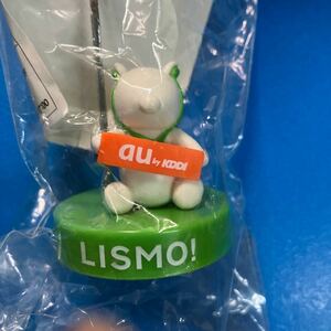 ★送料無料24★　au LISMO メモクリップ カワイイ♪au オリジナルキャラクター LISMO リスモ リス りす マスコットメモクリップ(非売品)
