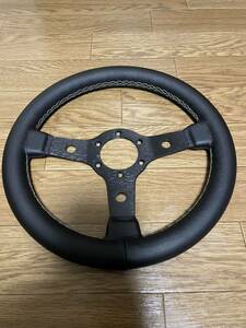 ［新品 未使用］小径・31π・レザーステアリング（検索）旧車 当時物 暴走族 街道レーサー