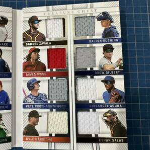 2023 Panini National Treasures Baseball Treasure Chest 32 Booklet /99 Jasson Dominguez等３２名ジャージの画像9