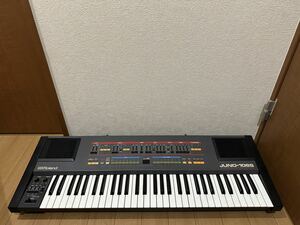 整備済！！ チップ問題なし！　動作OK！ Roland ローランド JUNO -106S アナログシンセサイザー　スピーカーエッジ新品