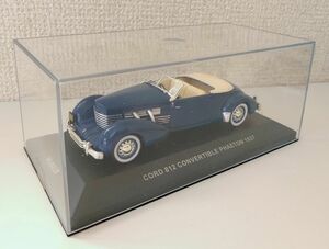 コード 812 コンバーチブル・フェートン (1/43 中古品) イクソ・ミュージアム 1937 Cord 812 Convertible Phaeton