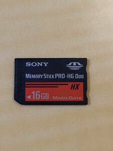 SONY メモリースティック PRO-HG デュオ HX 16GB　中古