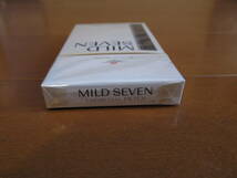⑥30年以上前の小さなパッケージの試供品タバコ　マイルドセブン未開封　コレクション用_画像5