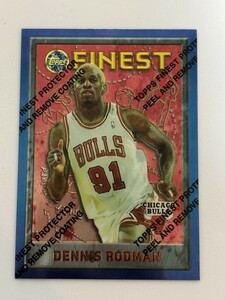 1996 TOPPS FINEST Basketball Dennis Rodman #149