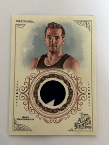 2019 TOPPS ALLEN&GINTER American Ninja Warrior Drew Drechsel Relic