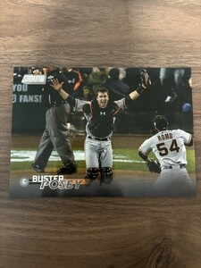 2023 TOPPS STADIUM CLUB BASEBALL Buster Posey BOX TOPPER