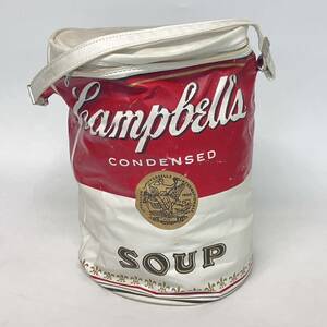 60S ビンテージ キャンベル スープ缶 クーラーバッグ Campbell's Soup BEARSE MANUFACTURING COMPANY COOLER BAG 円柱型 vuz0231