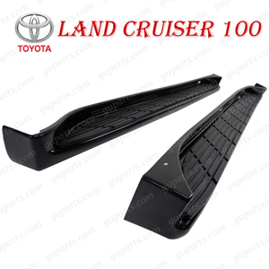  Toyota Land Cruiser 100 series HDJ101K UZJ100W Cygnus type left right side step spoiler black 51771-6A110 51772-60130