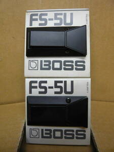 Bb2416　　BOSS　FS-5U　ボスフットスイッチ　２台セット　未チェック品