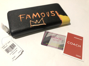 [１円スタート］COACH　コーチ　長財布　新品未使用　ブラック　C5447