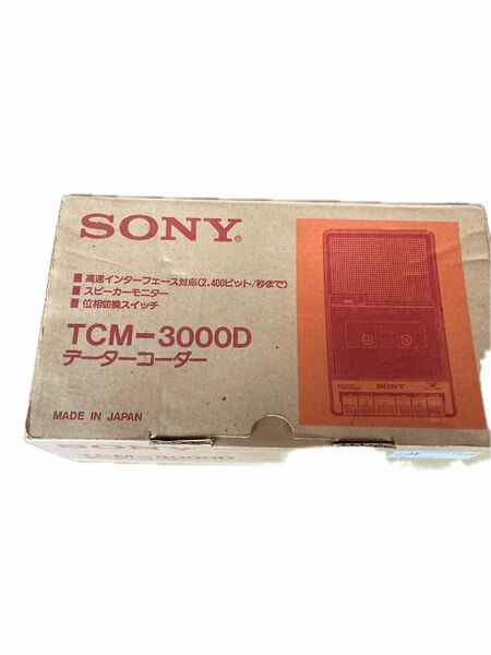 データーコーダーSONY TCM-3000D、動作確認済