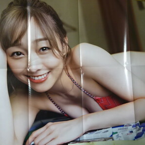 須田亜香里 雑誌付録 ４点セット（ポスター、ＰＩＮ－ＵＰ、しおり）在庫整理の画像2