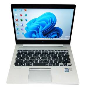 ★【驚速 HP Eilte Book 830 G6 i3-8145U 2.10GHz x4+8GB+SSD128GB 13.3インチノートPC】Win11+Office2021/HDMI/WEBカメラ■E022030