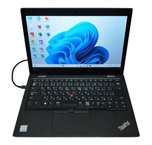 ★【驚速 LENOVO L390 i3-8145U 2.10GHz x4+8GB+SSD256GB 13インチノートPC】Win11+Office2021 Pro/HDMI/WEBカメラ■E022023