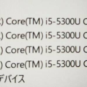 ★【驚速 FUJITSU S935/K i5-5300U 2.30GHz x4+6GB+SSD240GB 13.3インチノートPC】Win10+Office2021 Pro/WEBカメラ E022017の画像7