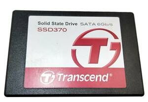 【中古パーツ】2.5 SATA SSD 1台　正常 Transcend TS64GSSD370 64GB ■SSD02407
