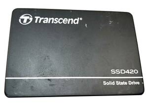 【中古パーツ】2.5 SATA SSD 1台　正常 Transcend TS64GSSD420K 64GB ■SSD20436