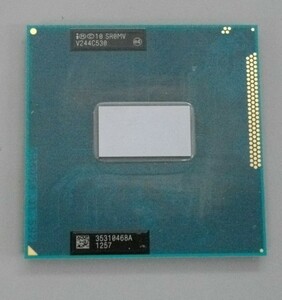 中古パーツ】複数購入可 CPU Intel Core i5-3360M 2.8GHz TB 3.5GHz SR0MV Socket G2 (rPGA988B) 2コア4スレッド動作品 ノートパソコン用