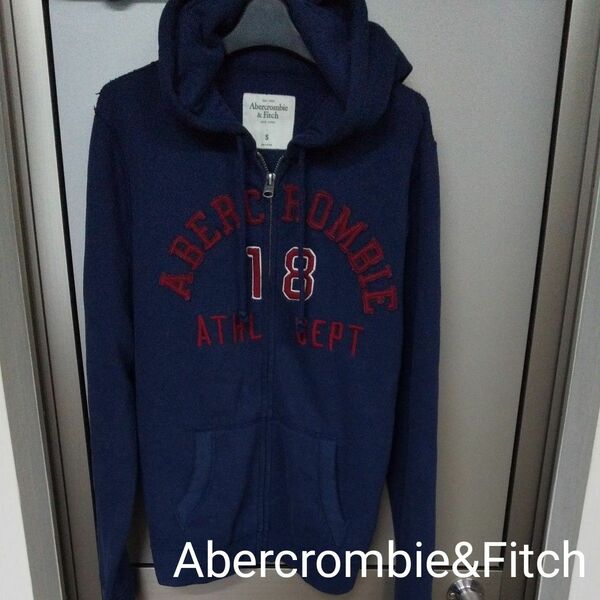 最安値【S】Abercrombie&Fitchフルジップパーカー