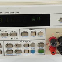 [DW] 8日保証 R6871E ADVANTEST DIGITAL MULTIMETER アドバンテスト デジタルマルチメーター[05668-0022]_画像5