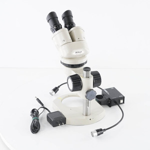 [DW] 8日保証 NIKON 10×/23 HOZAN L-705 ニコン Microscope 顕微鏡 ACアダプター[05628-0132]