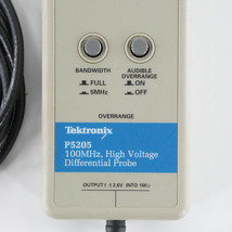 [JB] ジャンク P5205 Tektronix 100MHz テクトロニクス High Voltage Differential Probe 高電圧差動プローブ 取扱説明書[05640-0160]_画像5