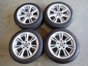 YS6057【送料無料225/45R17】BMW純正 Z4純正 コンチネンタル 中古スタッドレスセット ●17×8J 120/5H ET47●